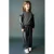 Mango Kids sweater met ruches en studs – antraciet