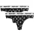 Philipp Plein Symbolen Logo Zwarte Onderbroeken String Tweedelige Set