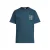Kultivate regular fit T-shirt met backprint – blauw