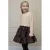 Le Chic blousetop met pailletten – goud