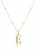 Hey Happiness Ketting ‘Letter E’  goud