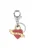 Philipp Plein Jewellery Sleutelhanger  geel / rood / zilver