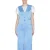 Silence Blauwe Polyester Vest