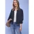 Street One Dames Overhemdblouse met college details in Blauw
