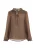 Dreimaster Blouse Dames bruin-gebroken wit