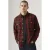 Levi’s Jackson Worker Calvin Plaid Rhythmic Red