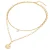 Valero Pearls Ketting  goudgeel / parelwit