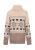 usha Jumper Dames Beige Veelkleurig