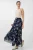 Hoge Taille Paisley Maxi Rok