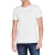 Tommy Jeans Heren Geborduurd Logo Los T-shirt (Wit)