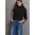 Street One Studio Dames Col shirt in Zwart