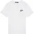 Malelions Men Regular T-Shirt | White/Black
