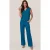 Althea Top Petrolblauw
