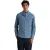 Farah Vintage Oxford-overhemd met lange mouwen en knoopsluiting voor heren (Krijtblauw)