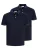 JACK & JONES Shirt ‘Paulos – Slim Fit’  duifblauw