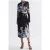 Reiss Samara-scarf Dress Black