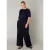 YEST CURVE Fabiola Bottoms – Dark Navy