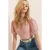 Slim Fit Vierkante Kragen Blouse
