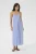 Jurk A-shape blue