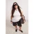 Trendyol Curve Dames Ecru Effen Kort Regular fit Grote maten Blouses