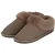 Apollo Dames instap pantoffels teddy taupe