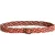 White Stuff Leather Weave Belt Red Multi