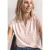 Shirt met losse schouders en gespleten hals