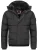 Alessandro Salvarini heren winterjas AS-281 met teddyvoering en afneembare capuchon