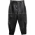 Isabel Marant Viamao taps toelopende broek met studs in zwart leer
