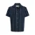 JACK & JONES PLUS SIZE regular gestreept casual overhemd met textuur Plus Size donkerblauw