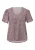 QS Blouse  mauve / wit