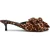 Steve Madden Kit Mules Leop Satin