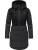 Ragwear Wintermantel ‘Ashani’  zwart