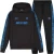 Malelions Sport Warming Up Tracksuit | Black/Cobalt