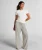Hunkemöller Pyjamabroek  zwart / wit