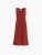 AmourLinen Zomerjurk ‘Ines’  donkerrood
