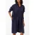 French Connection Rhodes Poplin Shirt Dress Marine