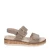 Caprice Blue suède sandalen taupe