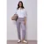 Street One Dames Casual fit chino’s in een zachte stof in Paars