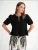 MixRay Blouse  zwart