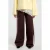 America Today straight regular waist casual broek donkerbruin