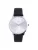 Lucardi Analoog horloge ‘Klassisch’  zwart / zilver