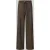 MORE & MORE Stoffen broek met vouwlijn en trekkoord