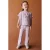 Mango Kids straight leg jeans – lila