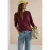 Shirt met lange mouwen, boothals en strepen