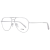 Maje zilveren frames voor vrouwenvrouw