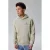 LMTD loose fit hoodie met backprint – beige