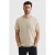 PME Legend regular T-shirt gebreid ecru