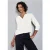 Street One Dames Blouse in effen kleur in Wit
