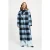 POM Amsterdam Coat – Check Dawn Blue